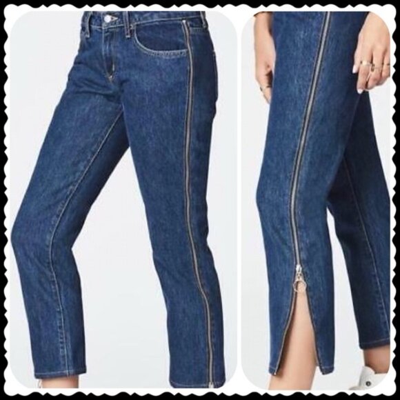 - [LF] Carmar Desdemona Side Zipper Relaxed Jeans P2139 - Picture 2 of 9